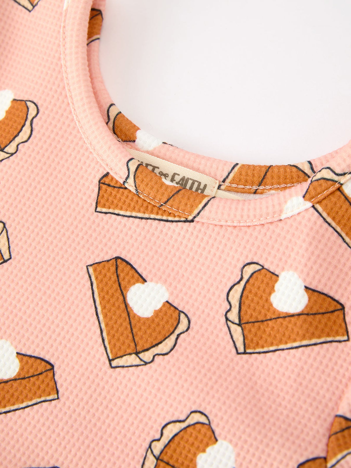 Girls Thanksgiving Pumpkin Pie Dress Fall Twirl Dress - Rylee Faith Designs - Flyclothing LLC