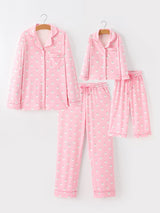 Halloween Ghost Mommy and Me Pajama Set Lounge Set
