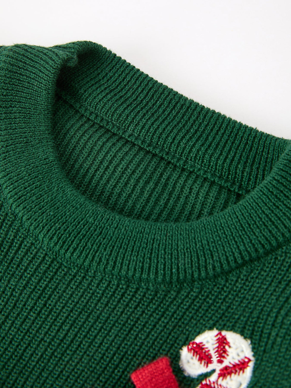 Christmas Jolly Candy Cane Knit Baby Romper - Rylee Faith Designs - Flyclothing LLC