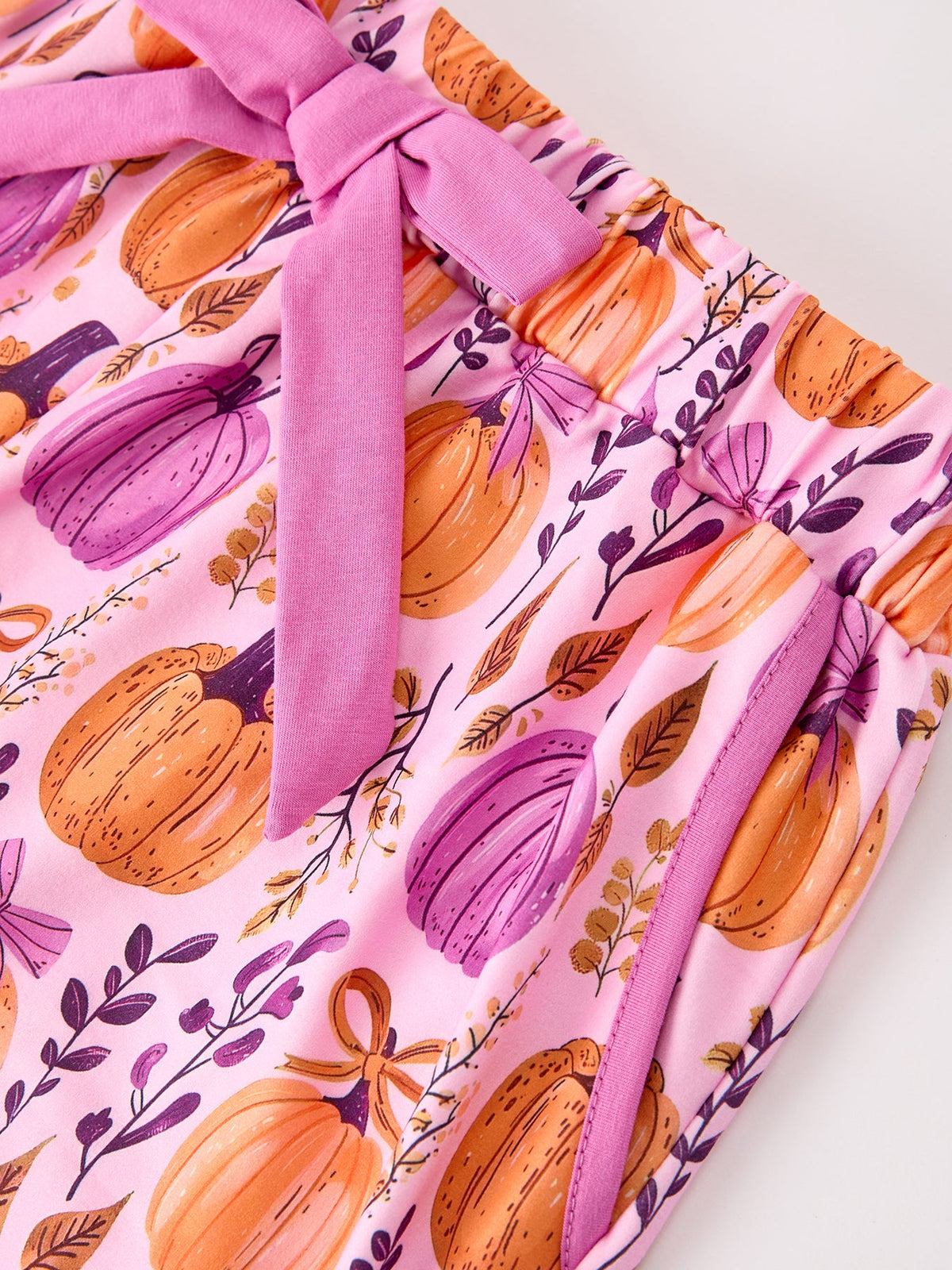 Mommy & me Halloween Pumpkin Pajama Set - Rylee Faith Designs - Flyclothing LLC