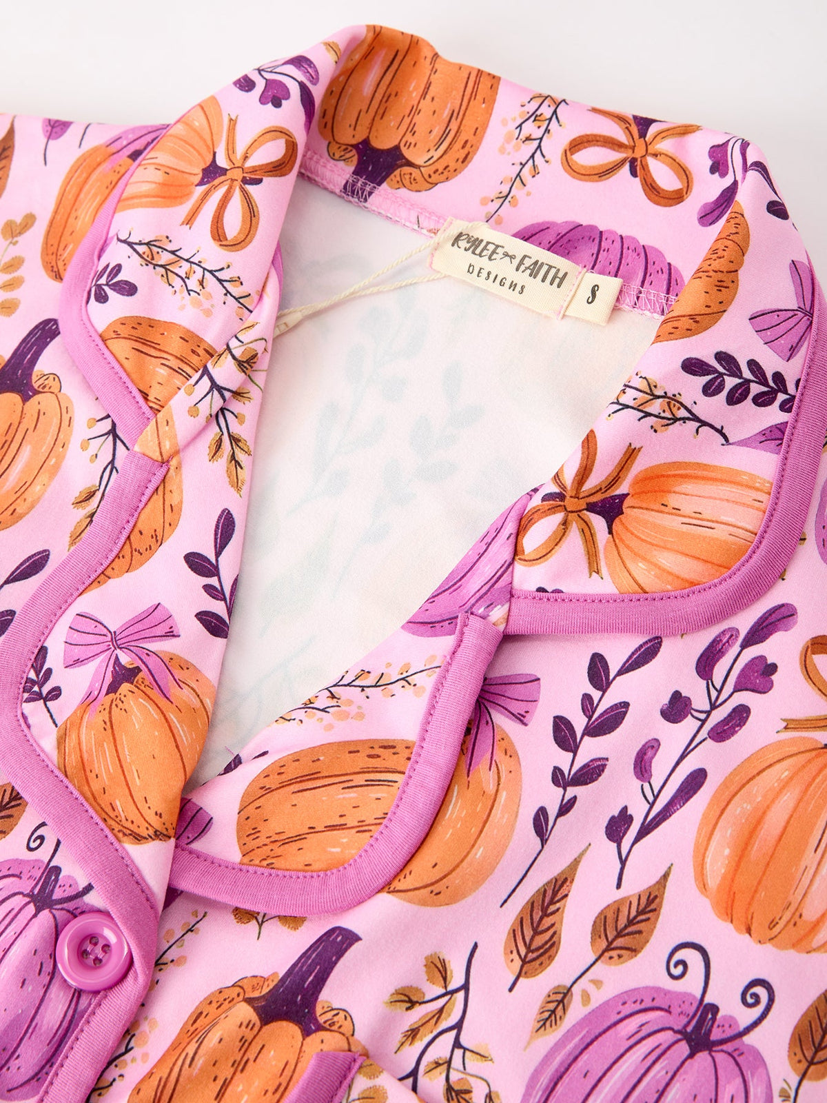 Mommy & me Halloween Pumpkin Pajama Set - Rylee Faith Designs - Flyclothing LLC