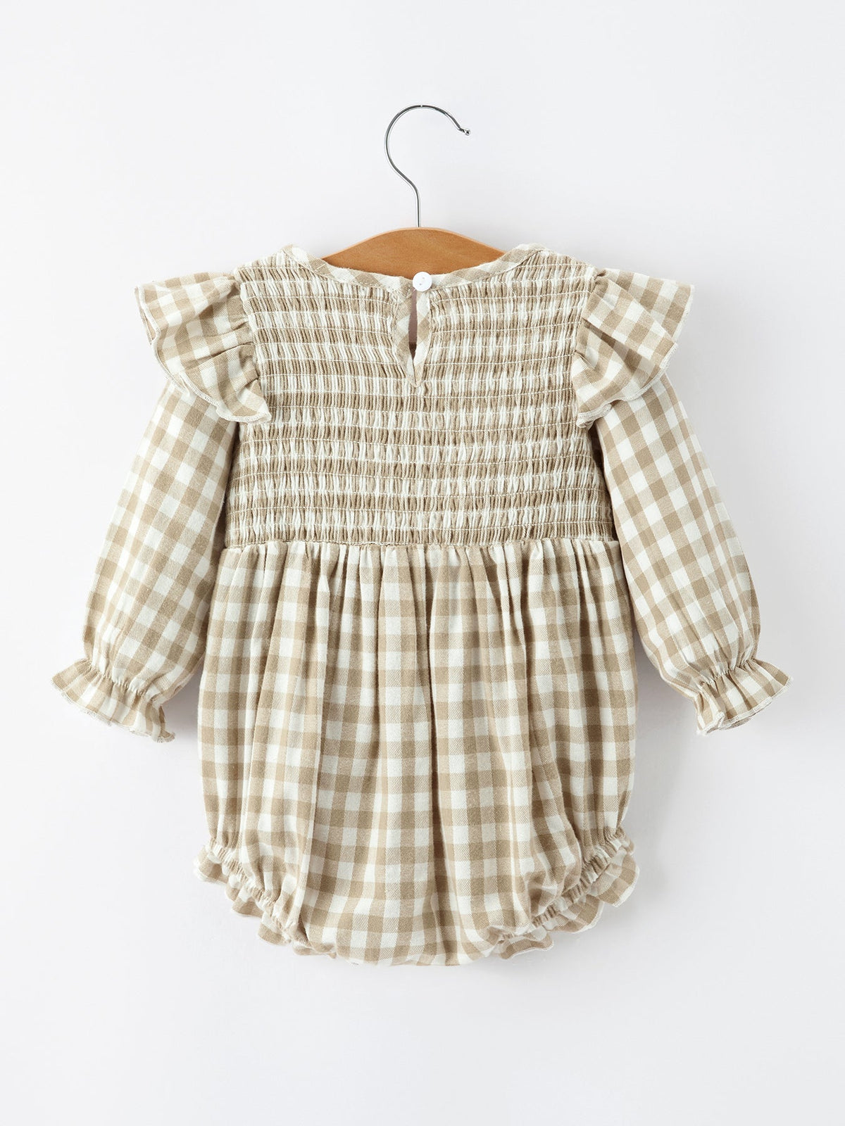 Mommy & Me Fall Plaid Dresses & Baby Bubble