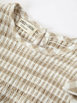 Mommy & Me Fall Plaid Dresses & Baby Bubble