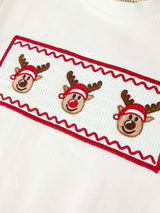 Boys Christmas Reindeer T-Shirt & Pants Set - Rylee Faith Designs - Flyclothing LLC