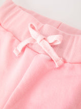 Christmas Tree Appliqué Girls Pink Sweatshirt And Pants Set - Rylee Faith Designs - Flyclothing LLC