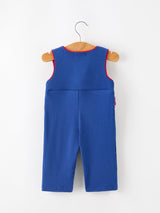 Christmas Santa Baby Boys Smocked Jon Jon - Rylee Faith Designs - Flyclothing LLC