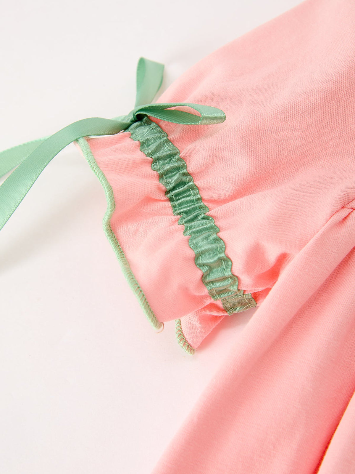 Christmas Baby Girls Pink Christmas Tree Embroidered Ruffle Romper - Rylee Faith Designs - Flyclothing LLC