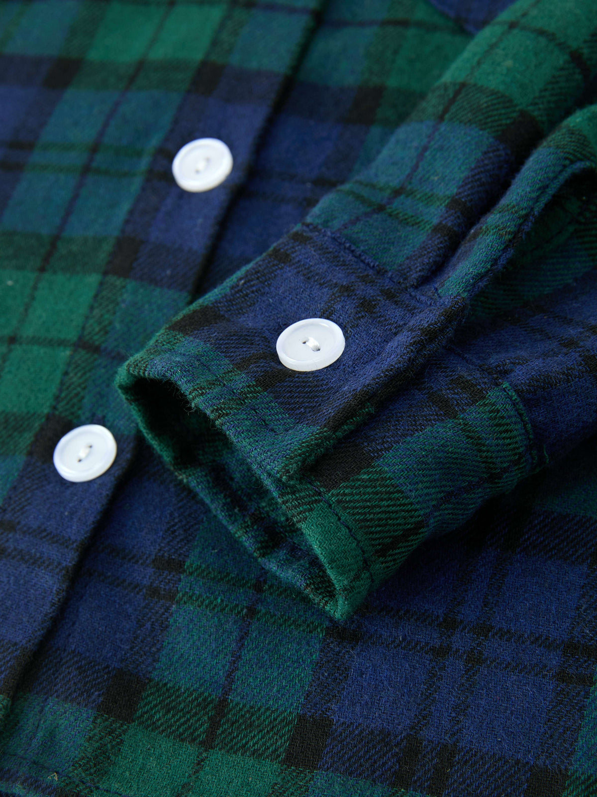 Christmas Boys Green & Navy Plaid Button Down Shirt - Rylee Faith Designs - Flyclothing LLC