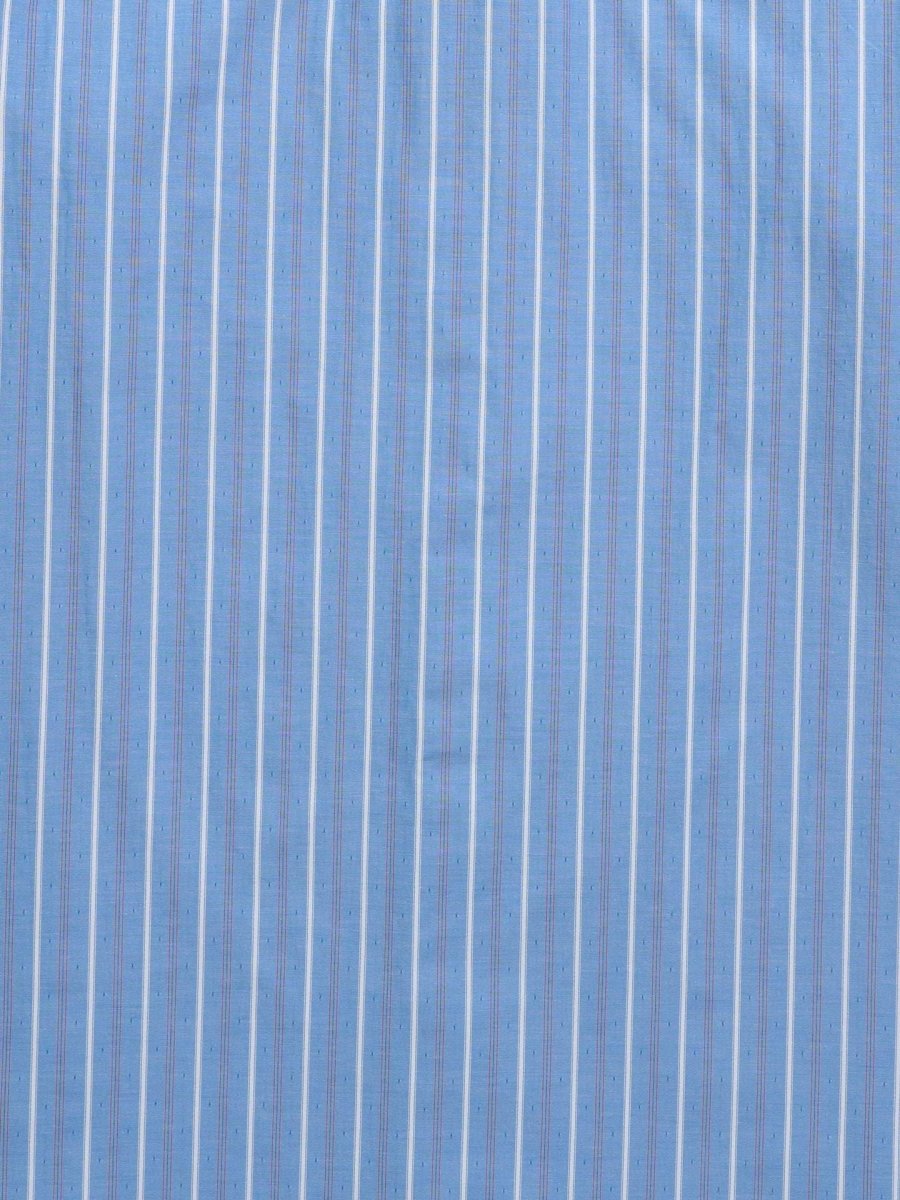 Men's Ely Cattleman Short Sleeve Americana Stripe Western Snap Shirt- Red & Blue - Ely Cattleman - Flyclothing LLC