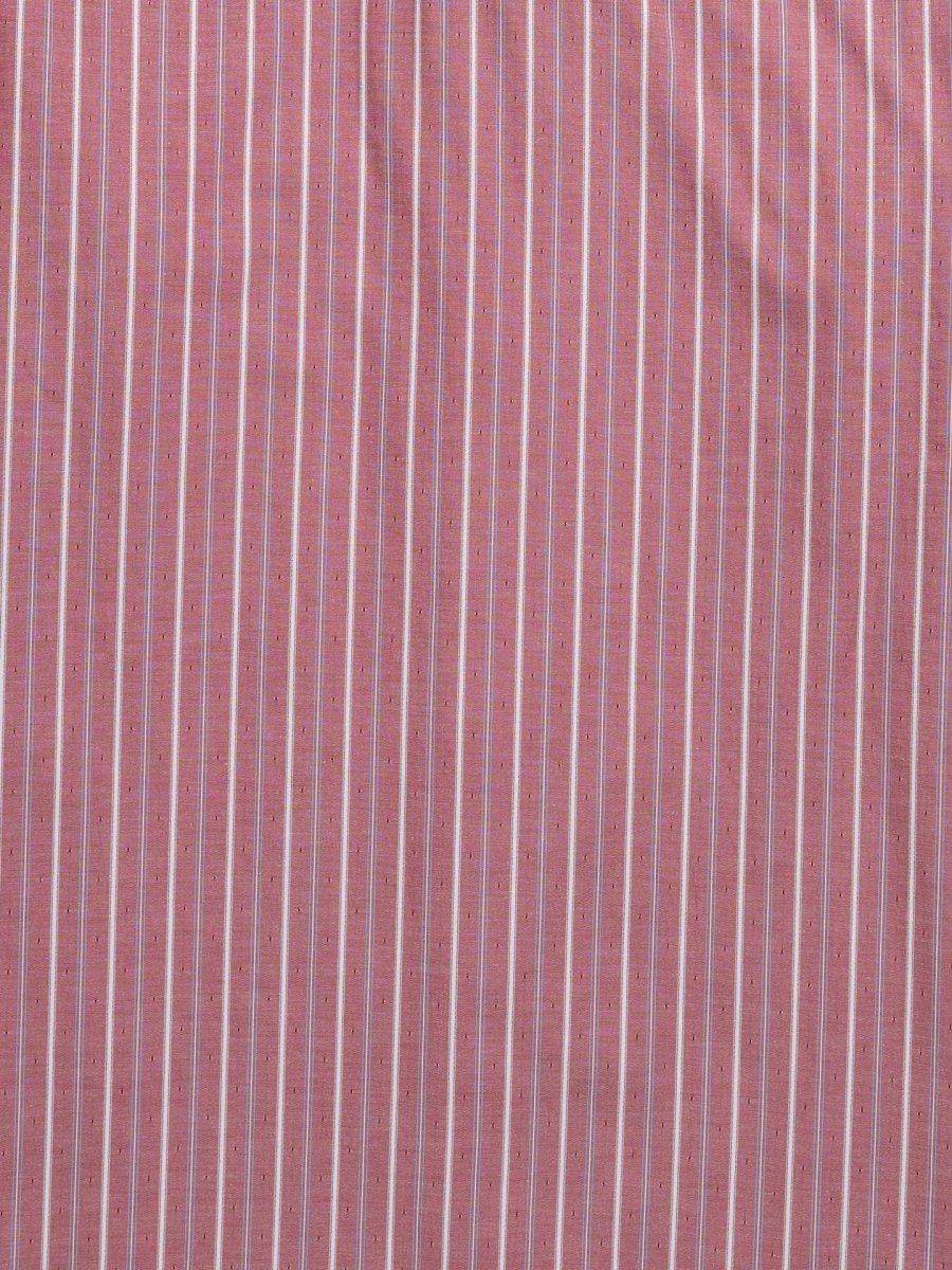 Men's Ely Cattleman Short Sleeve Americana Stripe Western Snap Shirt- Red & Blue - Ely Cattleman - Flyclothing LLC