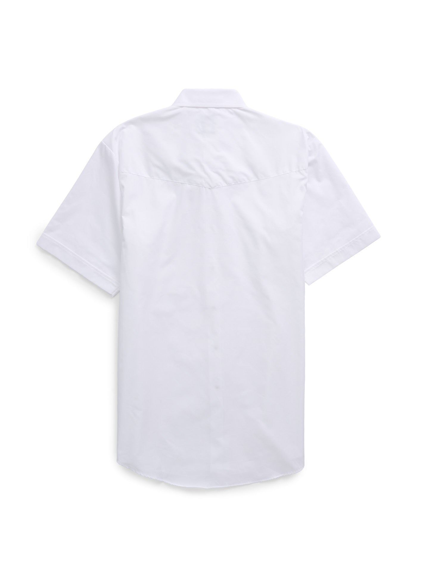 Men's Ely Cattleman Short Sleeve Solid Shirt with Guadalupana Embroidery Western Snap Shirt - Ely Cattleman - Flyclothing LLC