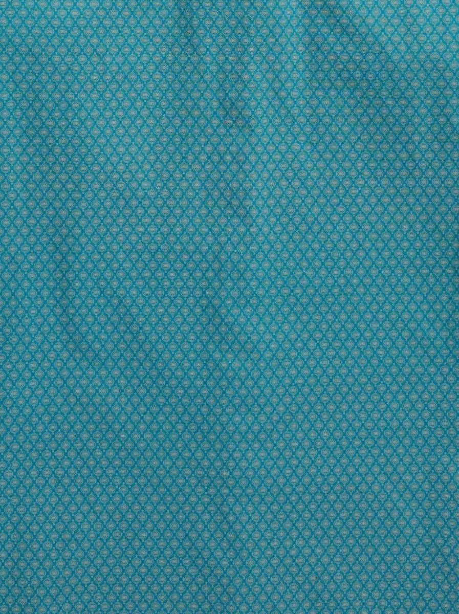 Men's Ely Cattleman Long Sleeve Medallion Print Western Snap Shirt- Teal & Khaki - Ely Cattleman - Flyclothing LLC