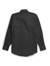 Men's Ely Cattleman Long Sleeve Medallion Print Western Snap Shirt - Ecru & Black - Ely Cattleman - Flyclothing LLC