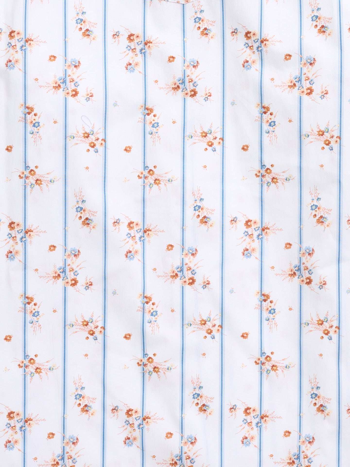 Men's Ely Cattleman Long Sleeve Wallpaper Floral Print Western Snap Shirt - White - Ely Cattleman - Flyclothing LLC