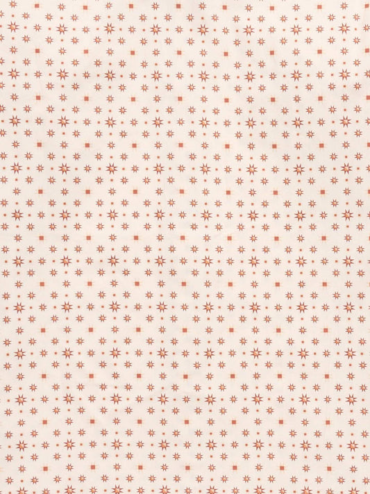 Men's Ely Cattleman Long Sleeve Retro Star Print Western Snap Shirt - Ecru - Ely Cattleman - Flyclothing LLC