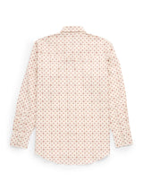 Men's Ely Cattleman Long Sleeve Retro Star Print Western Snap Shirt - Ecru - Ely Cattleman - Flyclothing LLC