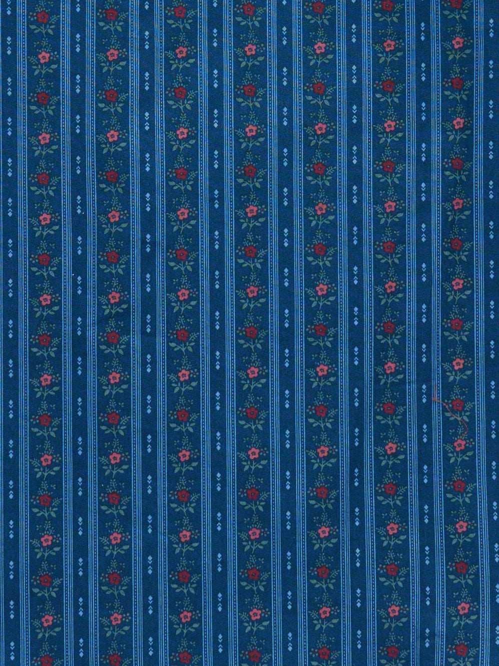 Men's Ely Cattleman Long Sleeve Wallpaper Floral Print Western Snap Shirt- Navy - Ely Cattleman - Flyclothing LLC