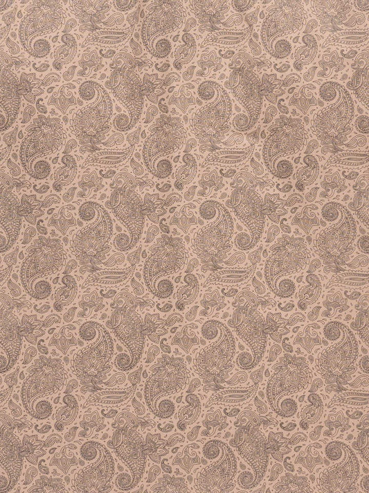 Men's Ely Cattleman Long Sleeve Paisley Print Western Snap Shirt- Khaki - Ely Cattleman - Flyclothing LLC