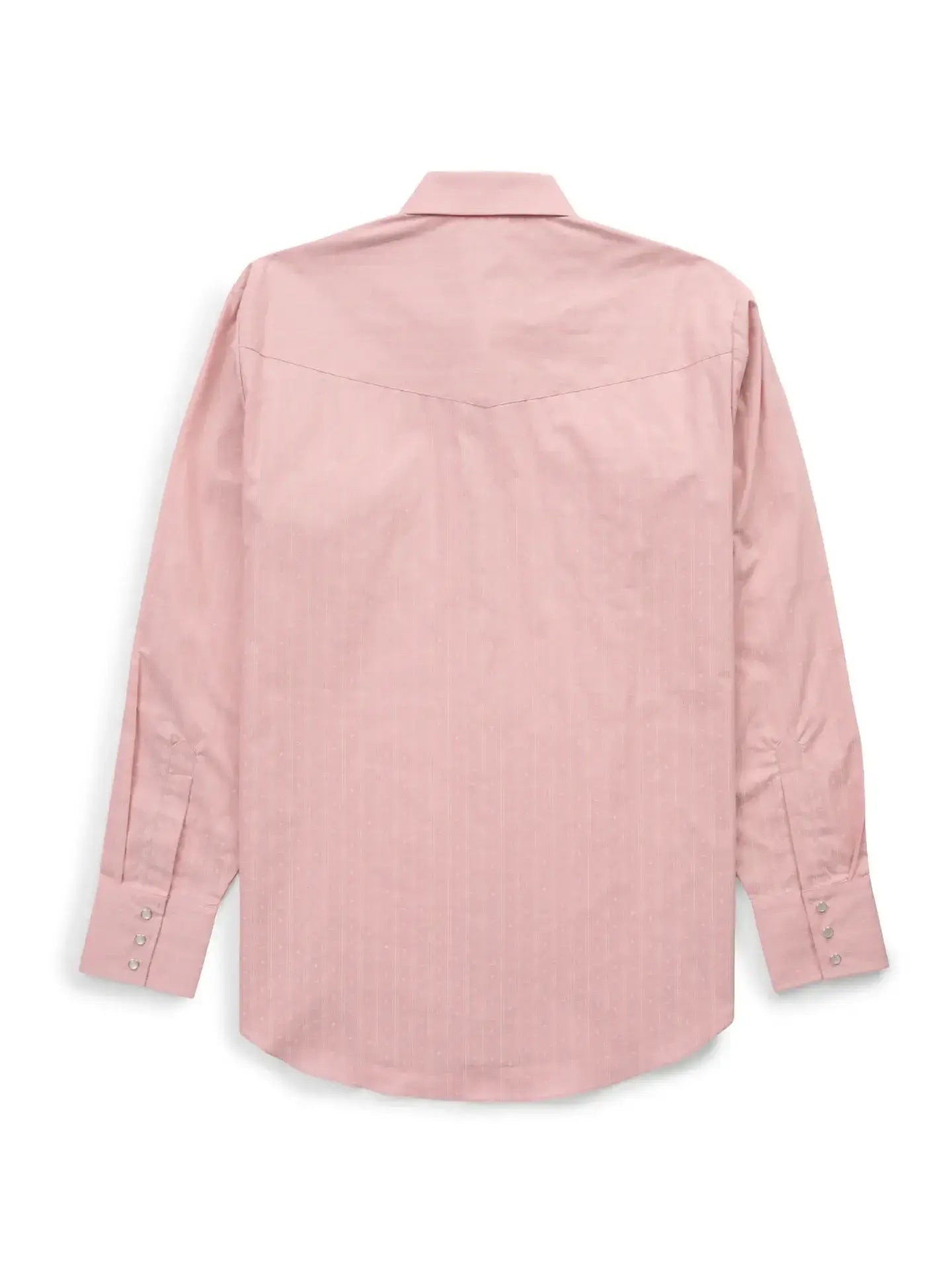 Men's Ely Cattleman Long Sleeve Barbed Wire Print Western Snap Shirt- Pink - Ely Cattleman - Flyclothing LLC