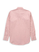 Men's Ely Cattleman Long Sleeve Barbed Wire Print Western Snap Shirt- Pink - Ely Cattleman - Flyclothing LLC