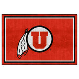 Utah Utes 5ft. x 8 ft. Plush Area Rug - Utah
