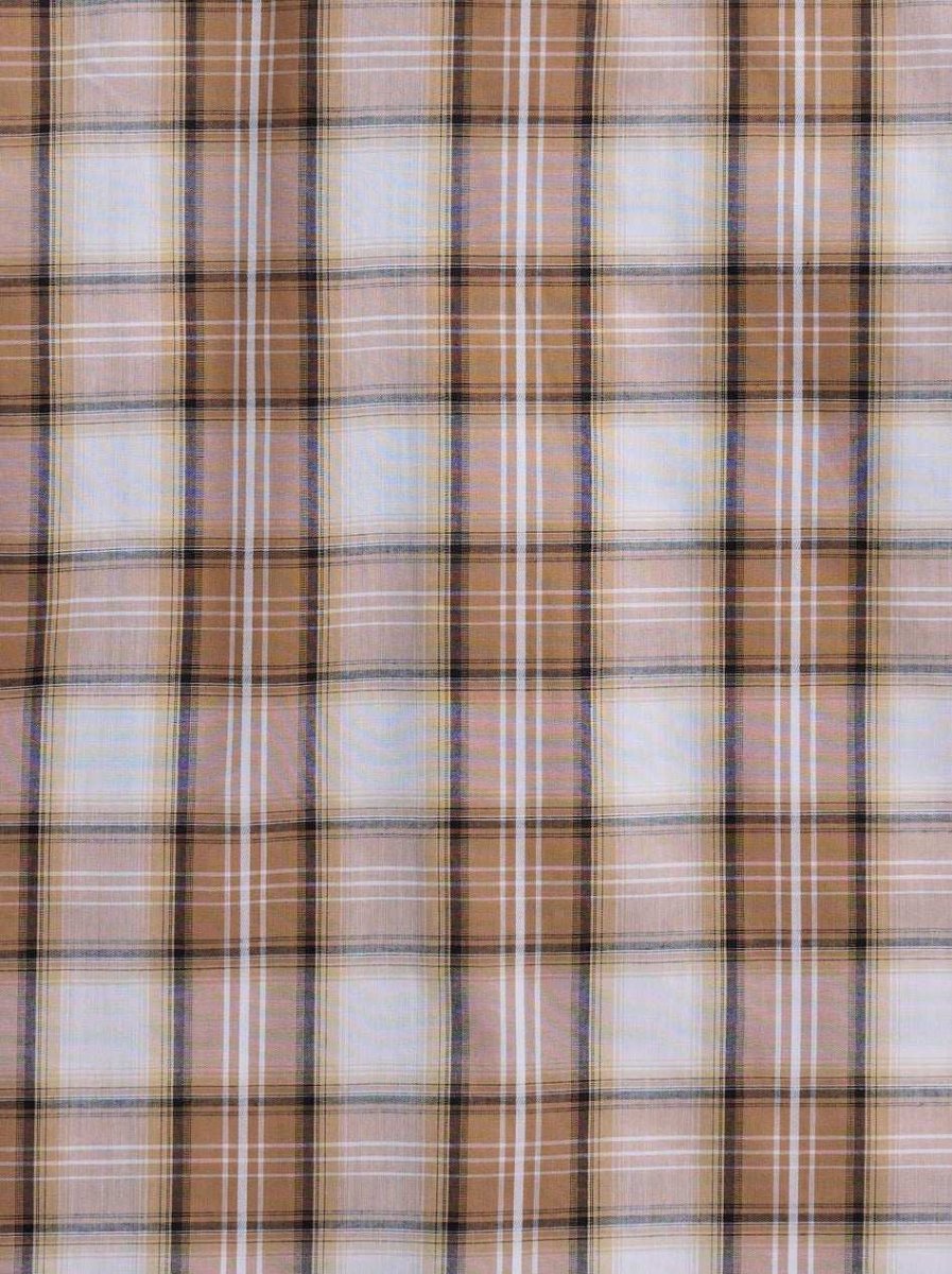 Men's Ely Cattleman Long Sleeve Textured Plaid Western Snap Shirt- Teal & Khaki - Ely Cattleman - Flyclothing LLC