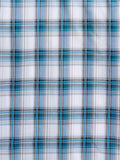 Men's Ely Cattleman Long Sleeve Textured Plaid Western Snap Shirt- White & Black - Ely Cattleman - Flyclothing LLC