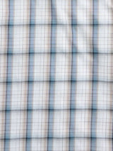 Men's Ely Cattleman Long Sleeve Textured Plaid Western Snap Shirt- Rust & Blue - Ely Cattleman - Flyclothing LLC