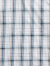 Men's Ely Cattleman Long Sleeve Textured Plaid Western Snap Shirt- Rust & Blue - Ely Cattleman - Flyclothing LLC