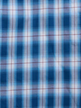 Men's Ely Cattleman Long Sleeve Textured Plaid Western Snap Shirt- Black & Navy - Ely Cattleman - Flyclothing LLC