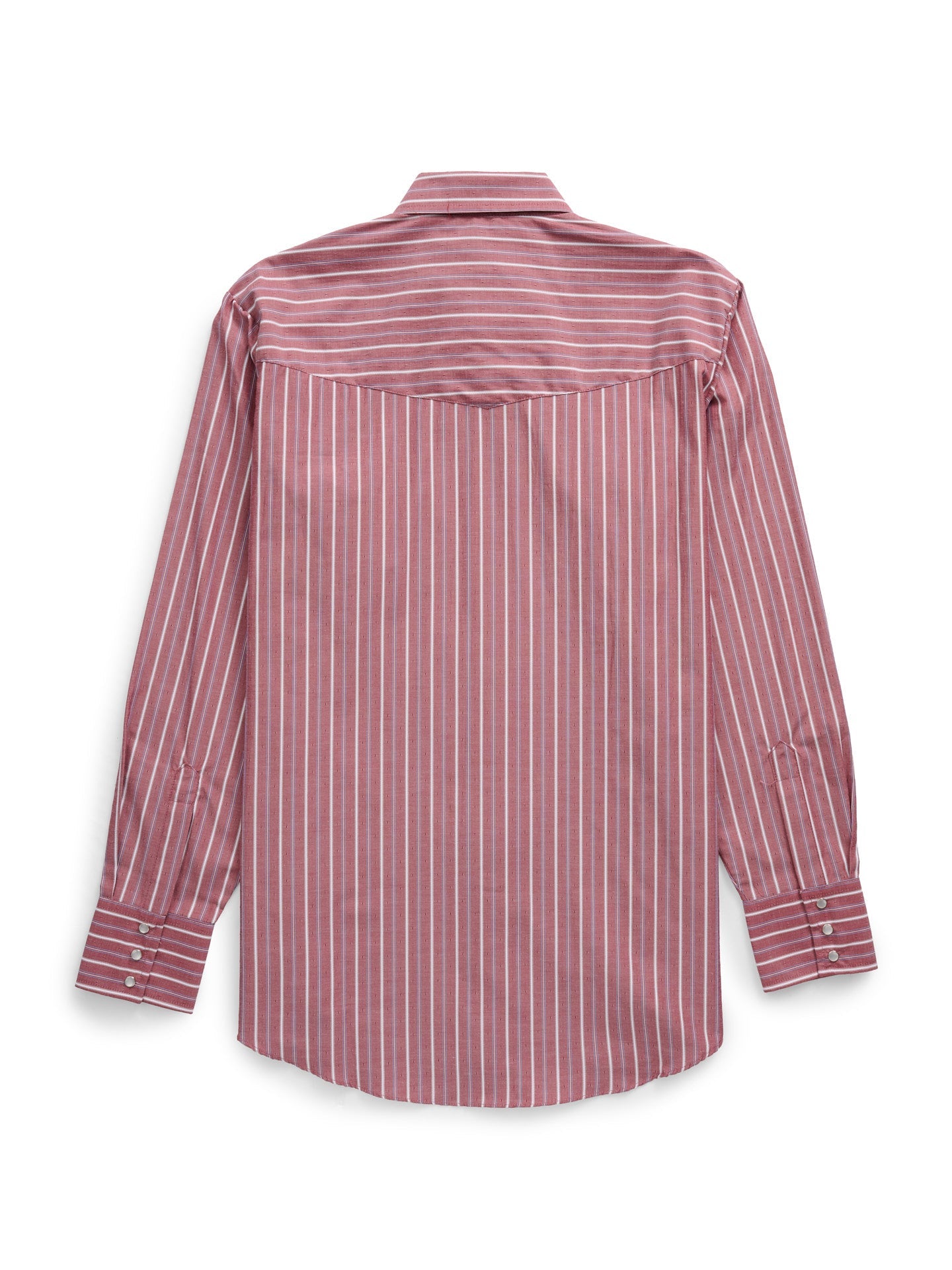 Men's Ely Cattleman Long Sleeve Red Americana Stripe Western Snap Shirt - Ely Cattleman - Flyclothing LLC