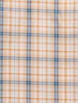 Men's Ely Cattleman Long Sleeve Textured Plaid Western Snap Shirt- Tan