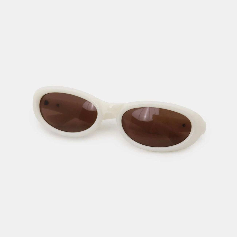 Polycarbonate Frame Cat Eye Sunglasses - Trendsi - Flyclothing LLC