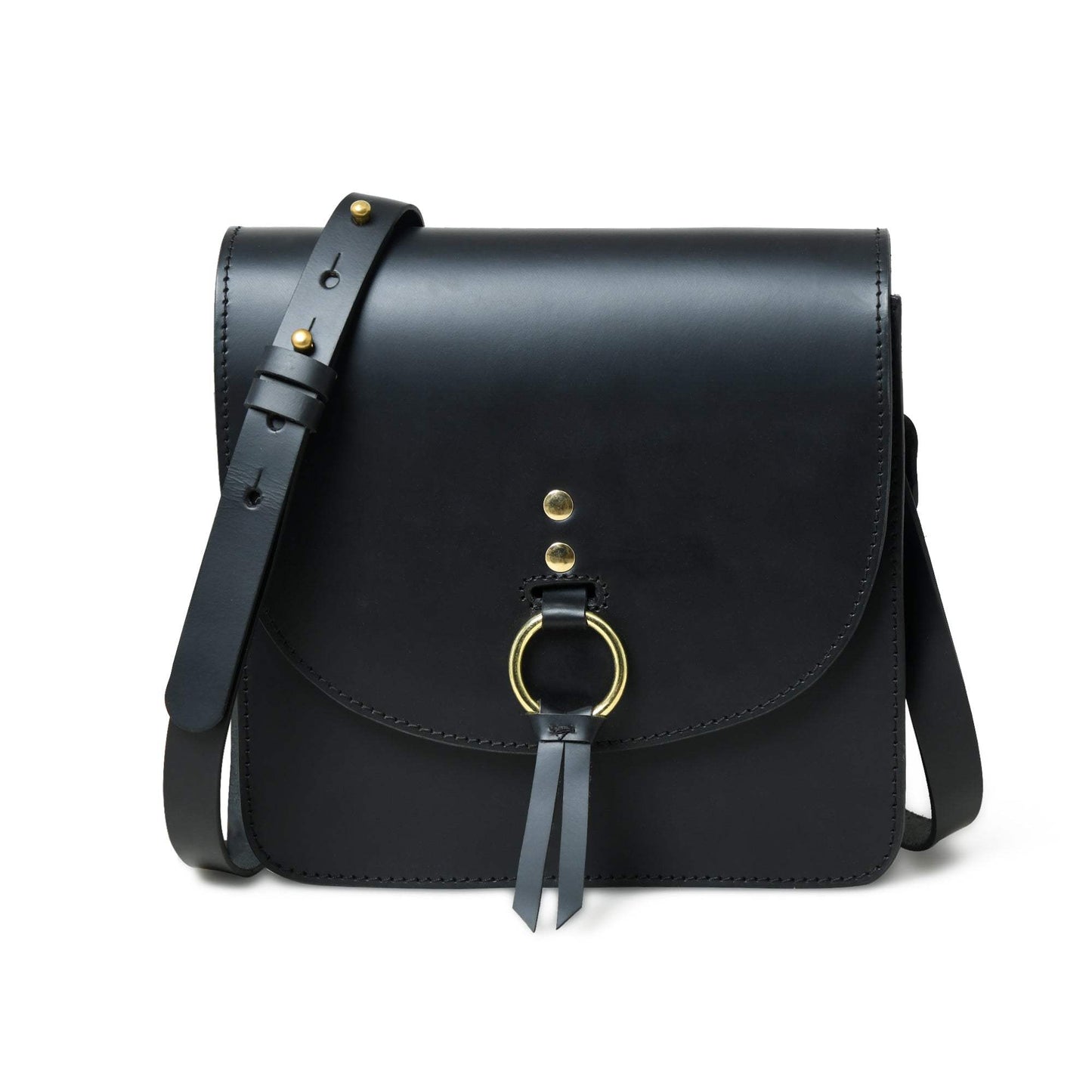Black Elegance Crossbody Sling Bag - Classy Leather Bags - Flyclothing LLC