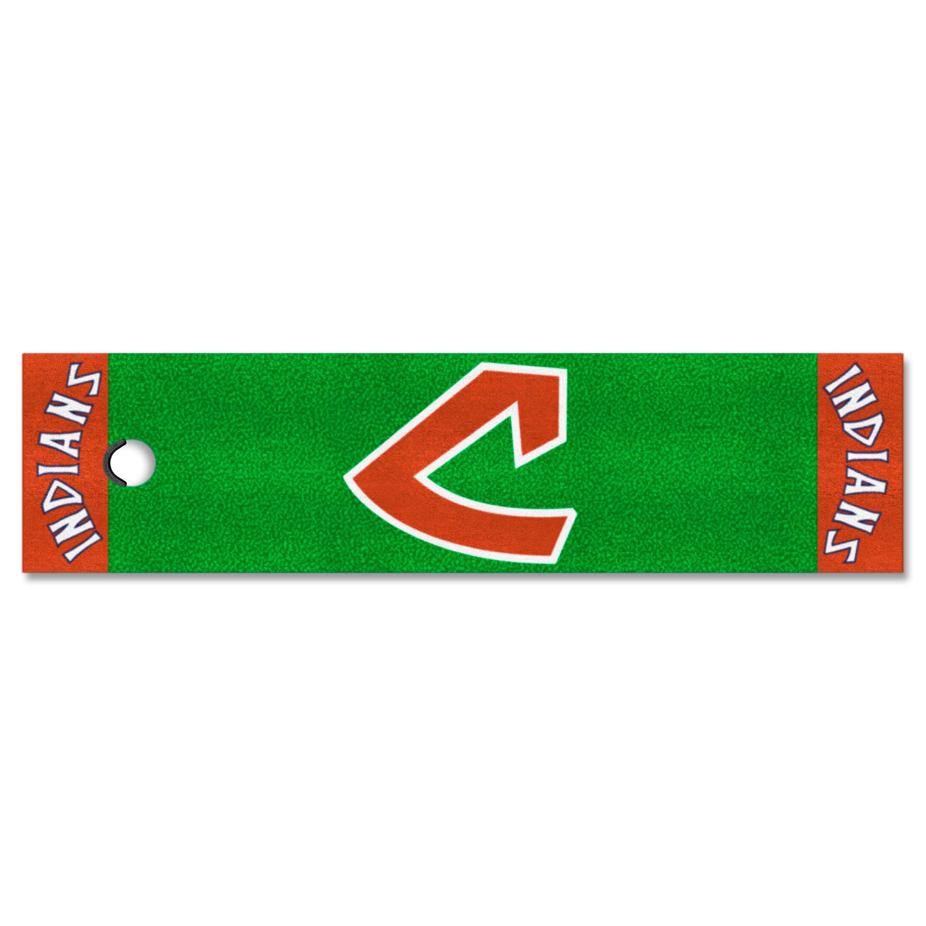 Cleveland Indians Putting Green Mat - 1.5ft. x 6ft. - Cleveland Indians
