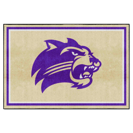 Western Carolina Catamounts 5ft. x 8 ft. Plush Area Rug
