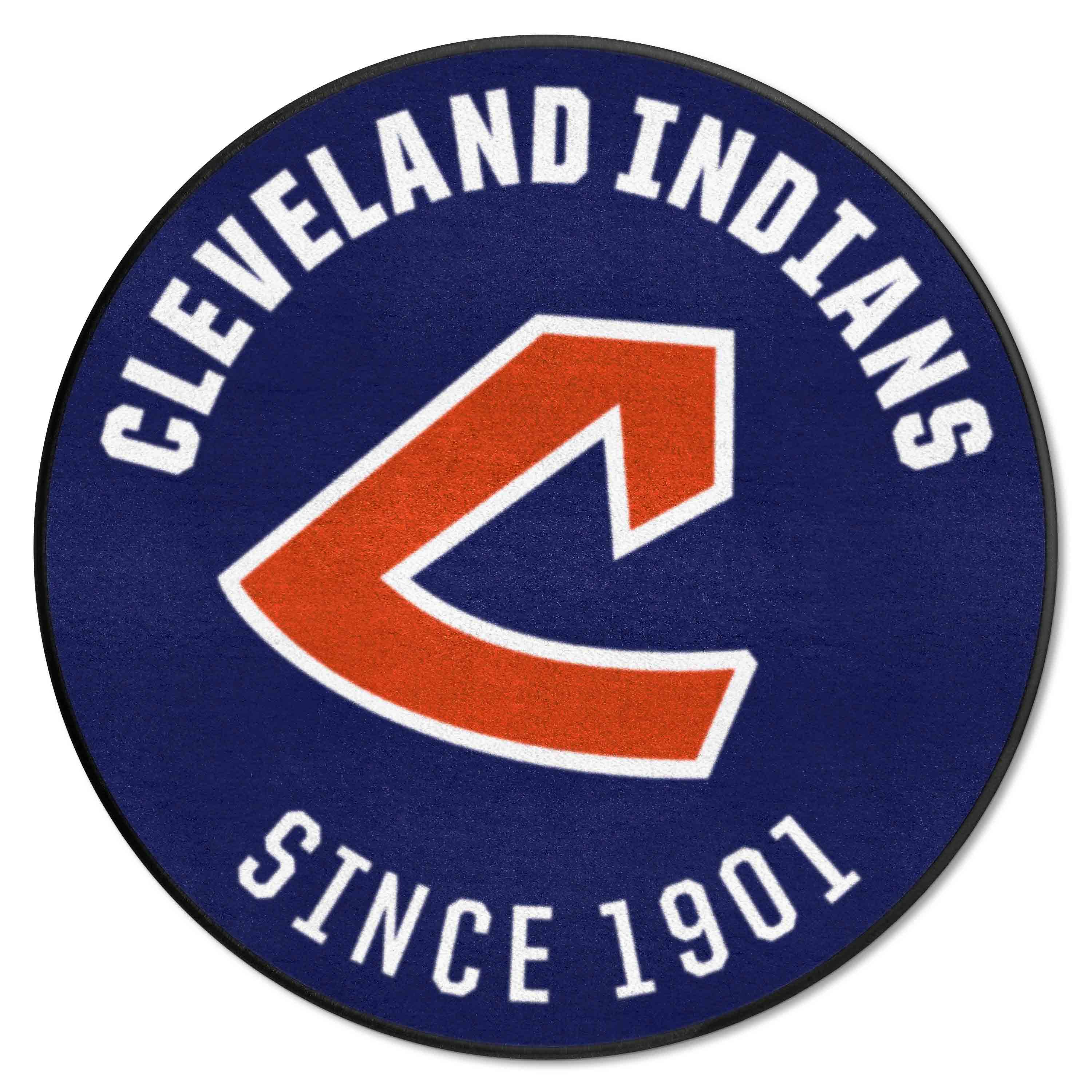 Cleveland Indians Roundel Rug - 27in. Diameter - Cleveland Indians