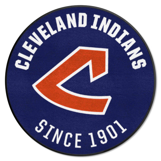 Cleveland Indians Roundel Rug - 27in. Diameter - Cleveland Indians