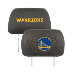 Golden State Warriors Embroidered Head Rest Cover Set - 2 Pieces - Golden State Warriors
