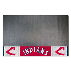 Cleveland Indians Vinyl Grill Mat - 26in. x 42in. - Cleveland Indians