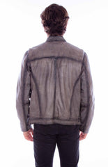 Scully Leather Leatherwear Mens Zip Front Jacket (1054) - Scully Leather