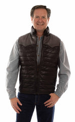 Scully Leather Leatherwear Mens Men's Vest - Scully Leather