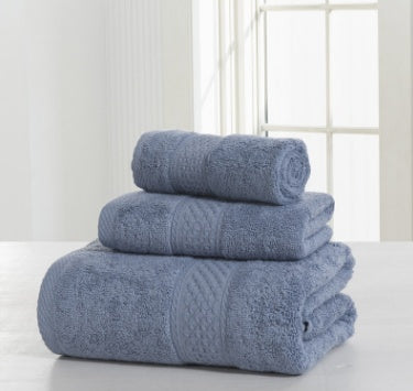 Cotton soft double-sided thickening towel skin-friendly bath towel beauty salon bathrobe bath towel set - My Store - Flyclothing LLC