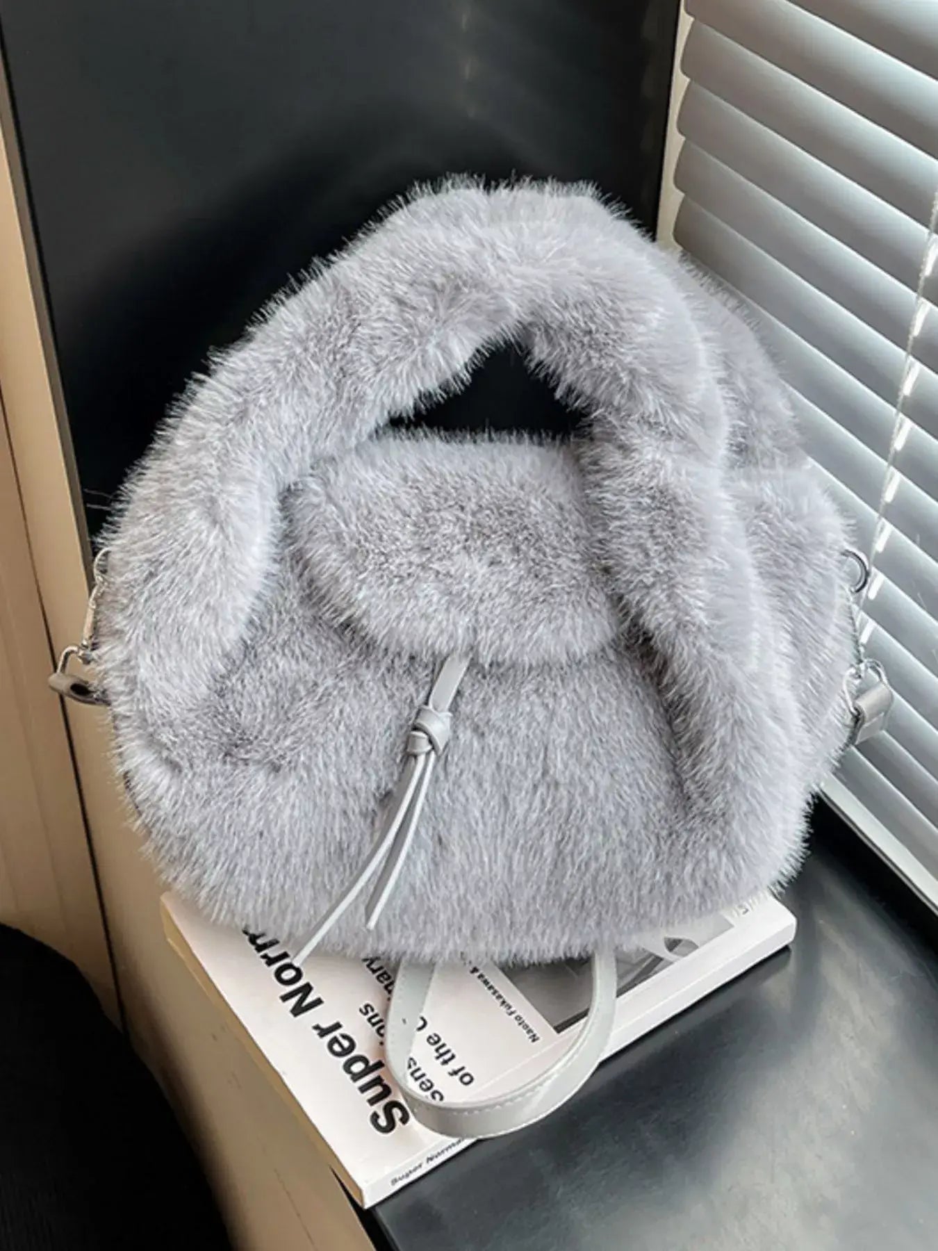 Fluffy Lightweight Handbag - Trendsi - Flyclothing LLC