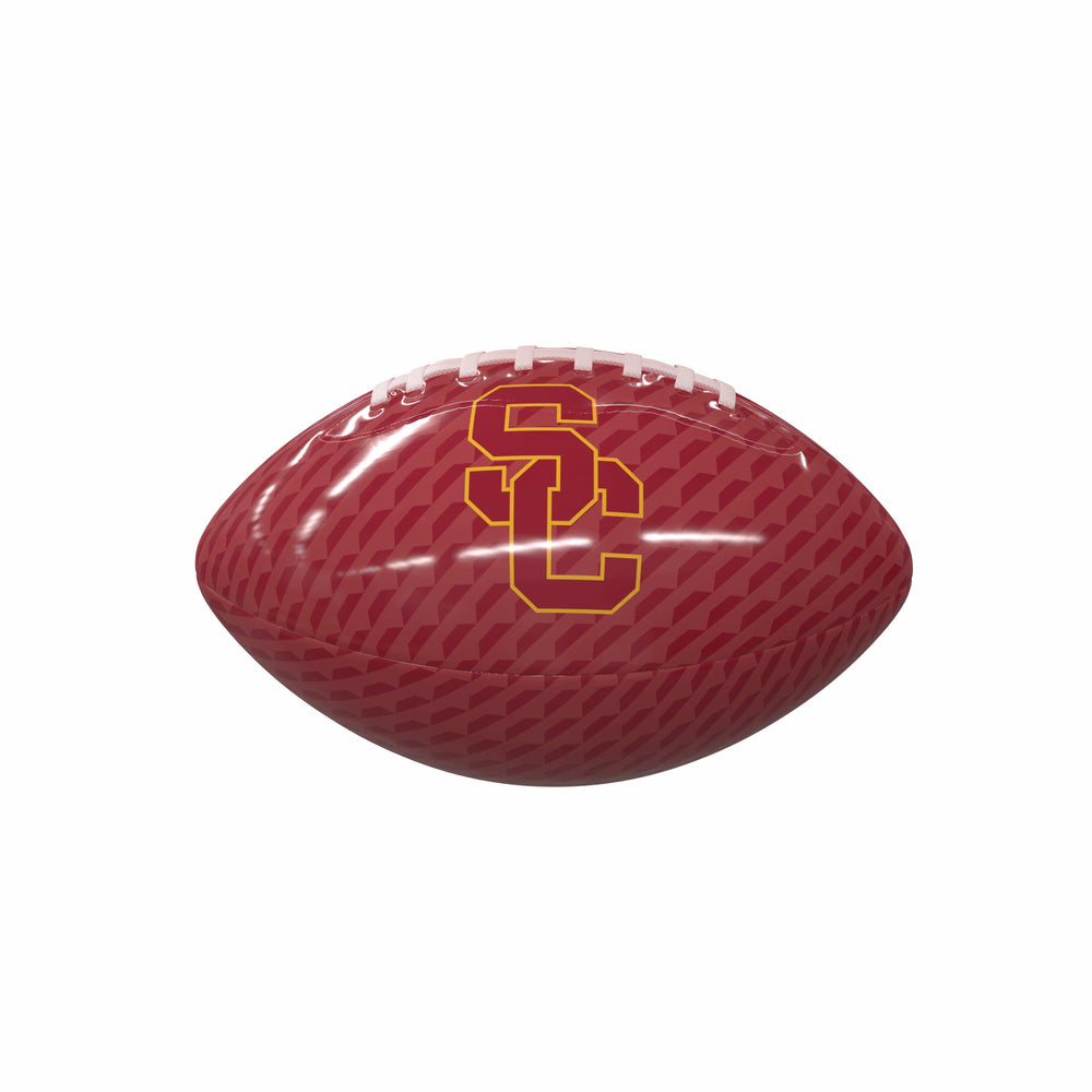 USC Carbon Fiber Mini Size Glossy Football - Logo Brands - Flyclothing LLC