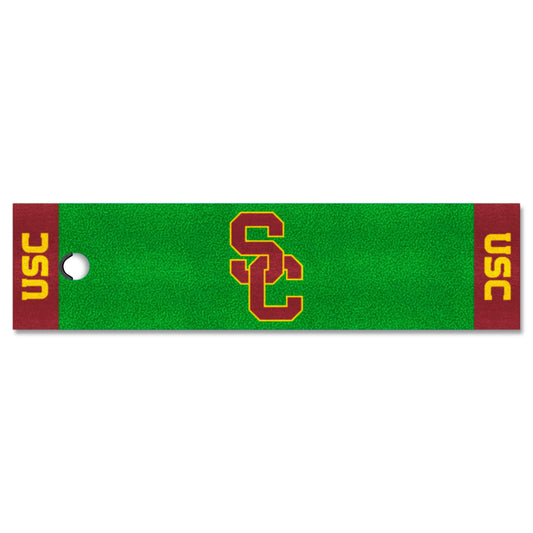 University of Southern Califor Putting Green Mat - Logo Brands - Flyclothing LLC