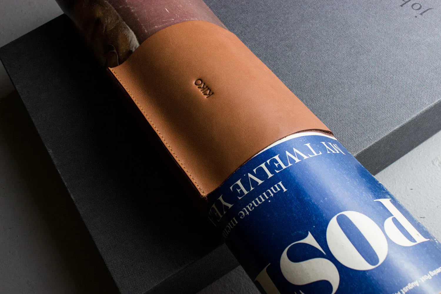 Newspaper/Magazine Holder - Kiko Leather - Flyclothing LLC