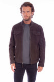 Scully Leather Leatherwear Mens Zip Front Jacket - Scully Leather