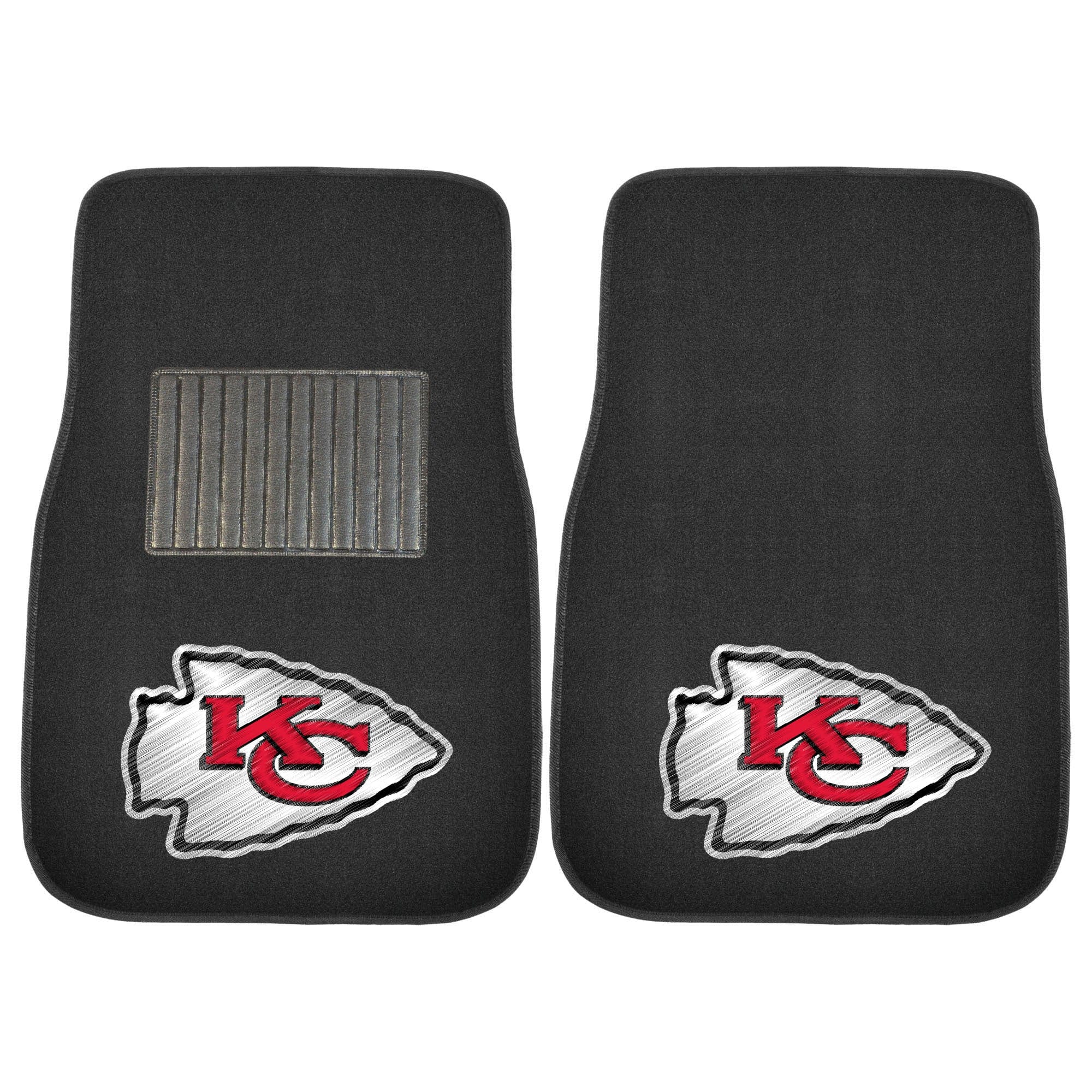 Kansas City Chiefs Embroidered Car Mat Set - 2 Pieces - Kansas City Chiefs