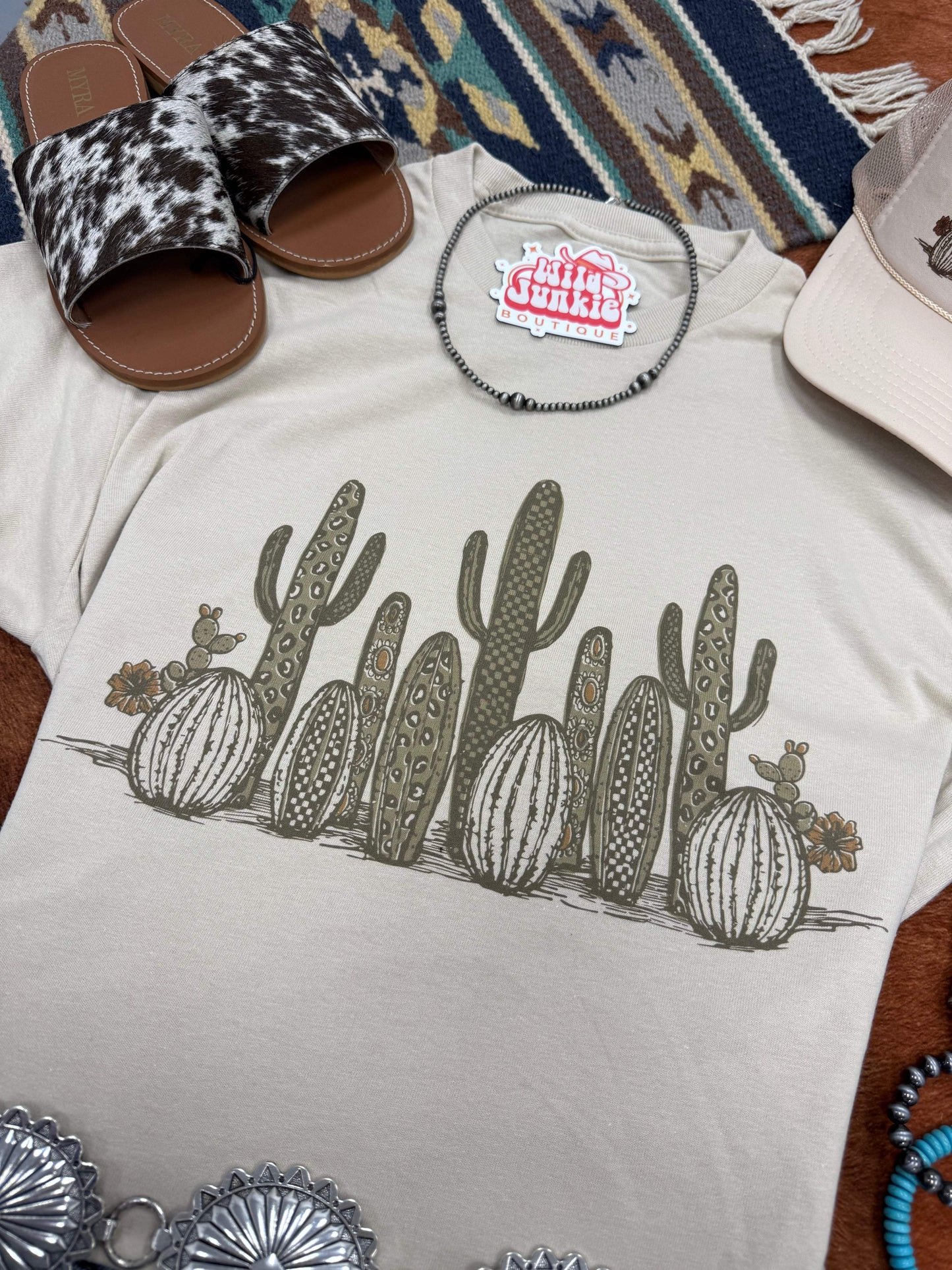 Western Cactus Garden Graphic Tee